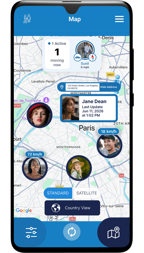Create events screen