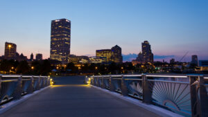 Still working through my photos, but an early preview of this fantastic spot to view the downtown Milwaukee skyline